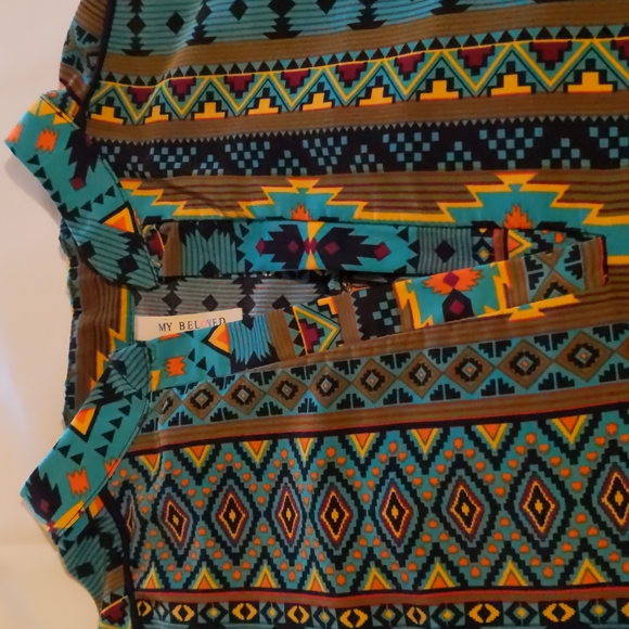 Aztec Pattern Dress - Picture 2 of 2